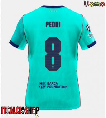 Barcelona Pedri Gonzalez #8 Terza Maglia 2026-27 Manica Corta Barcelona Pedri Gonzalez #8 Terza Maglia 2026-27 Manica Corta